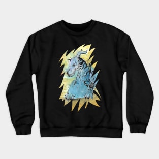 Dragon guarding their hoard 14/12/23 - fantasy inspired designs Crewneck Sweatshirt